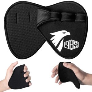 Weightlifting Grip Pads | Gym Hand Protection | Anti-Slip Palm Pads for Deadlifts, Pull-Ups Bar, Fitness & Workout Gloves | Sweat-Resistant & Neoprene Grip Enhancer